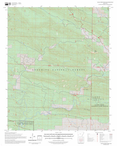 Eagle Mountain, AR FSTopo Preview 1