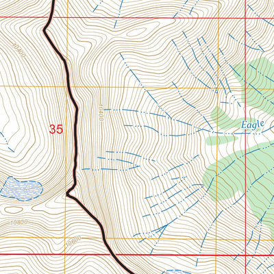 Eagle Peak, WY FSTopo Preview 3