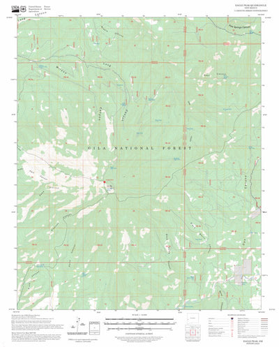 Eagle Peak, NM FSTopo Preview 1