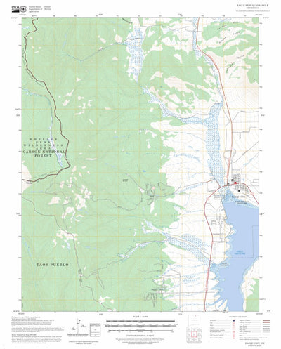 Eagle Nest, NM FSTopo Preview 1