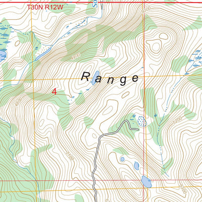 East Glacier Park, MT FSTopo Preview 3