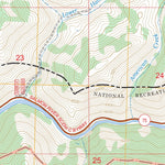East Basin Creek, ID FSTopo Preview 3