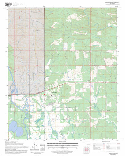 Eagletown, OK FSTopo Preview 1