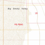 East of Millett Ranch, NV FSTopo Preview 2