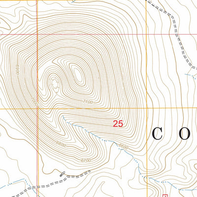 East of S P Mountain, AZ FSTopo Preview 3