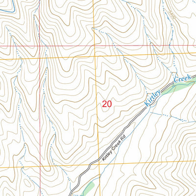 East of Salmon, ID FSTopo Preview 3