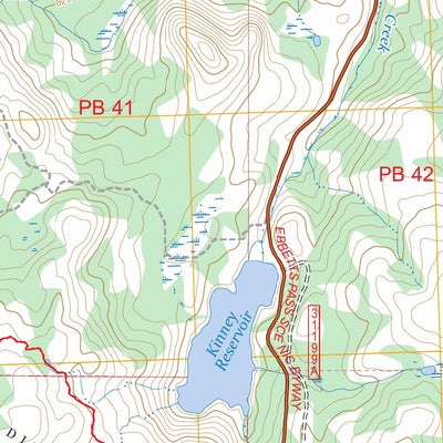 Ebbetts Pass, CA FSTopo Preview 2
