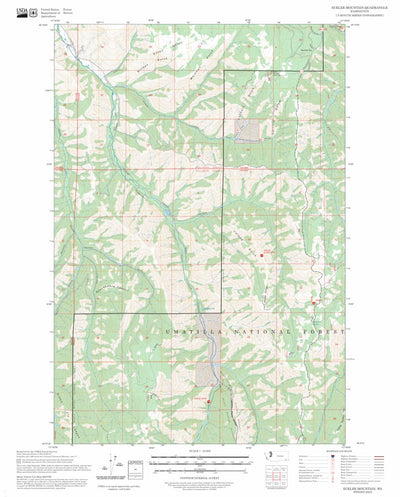 Eckler Mountain, WA FSTopo Preview 1