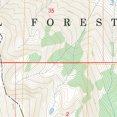 Edaho Mountain, ID FSTopo Preview 3