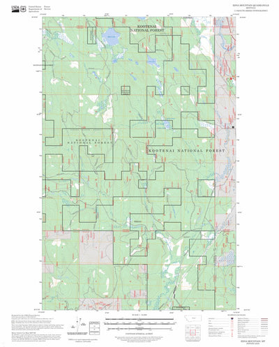 Edna Mountain, MT FSTopo Preview 1