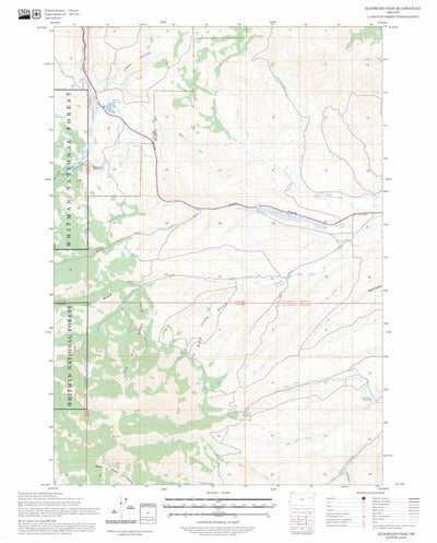 Eldorado Pass, OR FSTopo Preview 1