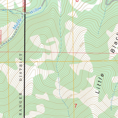 Eldorado Pass, OR FSTopo Preview 3