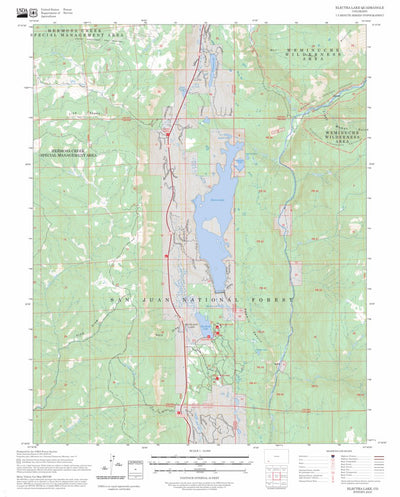 Electra Lake, CO FSTopo Preview 1