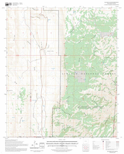 El Paso Gap, NM-TX FSTopo Preview 1