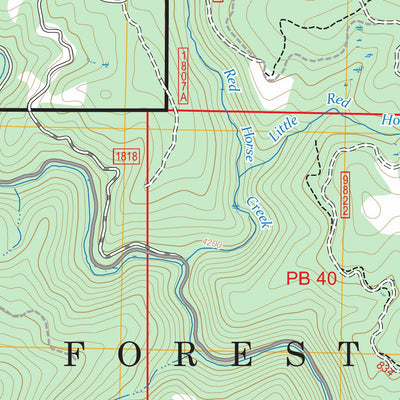 Elk City, ID FSTopo Preview 3