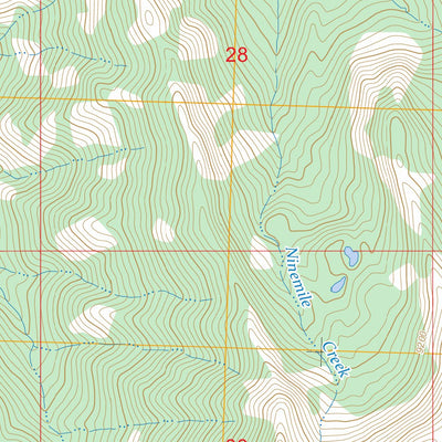 Elevenmile Creek, ID FSTopo Preview 3
