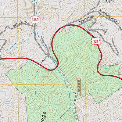 Elk Mills, TN-NC FSTopo Preview 3