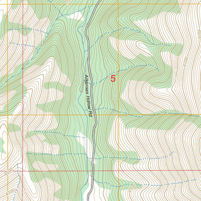 Elk Mountain, OR FSTopo Preview 3