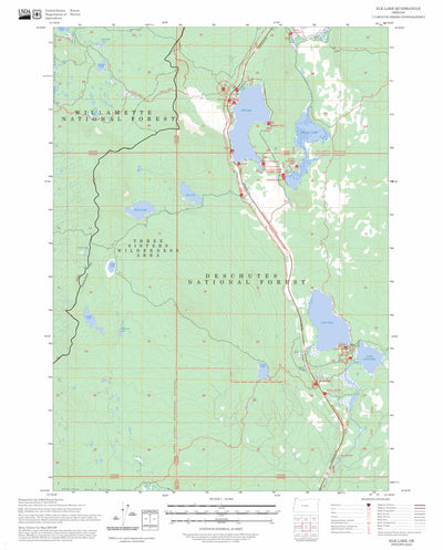 Elk Lake, OR FSTopo Preview 1