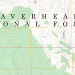 Elk Creek, MT FSTopo Preview 2