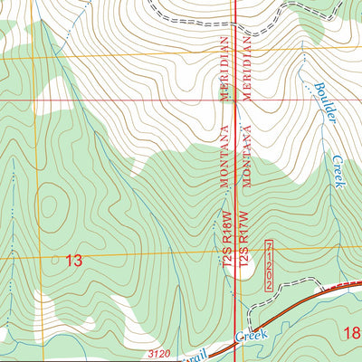 Elk Creek, MT FSTopo Preview 3