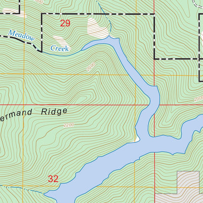 Elk Creek Falls, ID FSTopo Preview 3