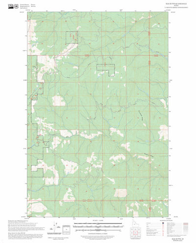 Elk Butte, ID FSTopo Preview 1