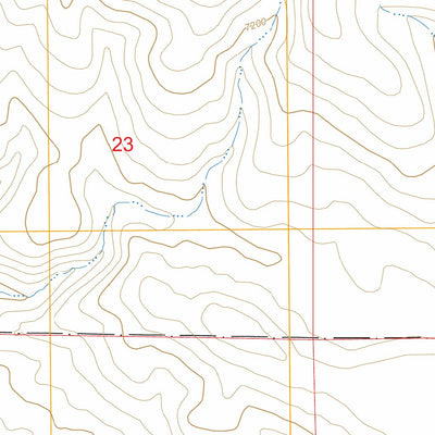 Elk Springs, MT FSTopo Preview 2