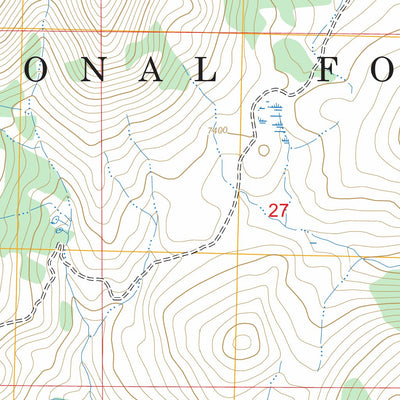 Elk Mountain, NV-ID FSTopo Preview 2