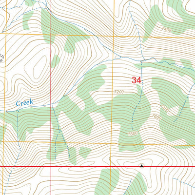 Elk Mountain, NV-ID FSTopo Preview 3