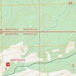 Elkhorn Hot Springs, MT FSTopo Preview 2