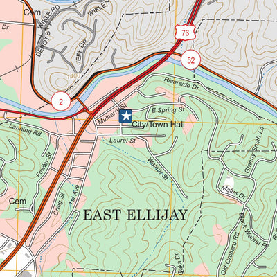 Ellijay, GA FSTopo Preview 3
