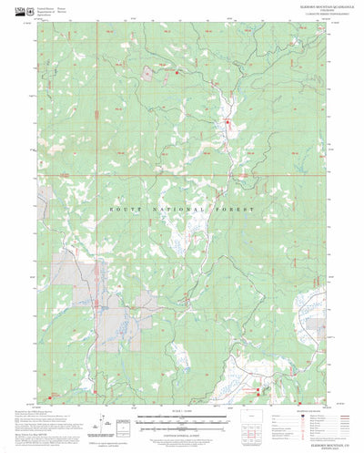 Elkhorn Mountain, CO FSTopo Preview 1