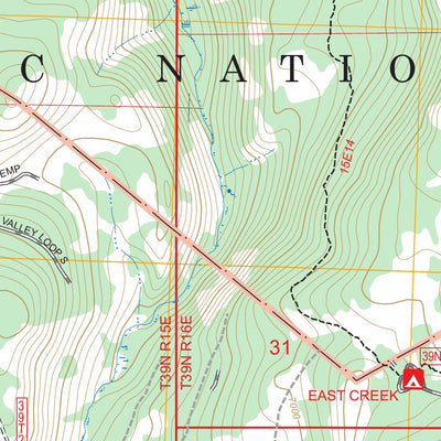 Emerson Peak, CA FSTopo Preview 3