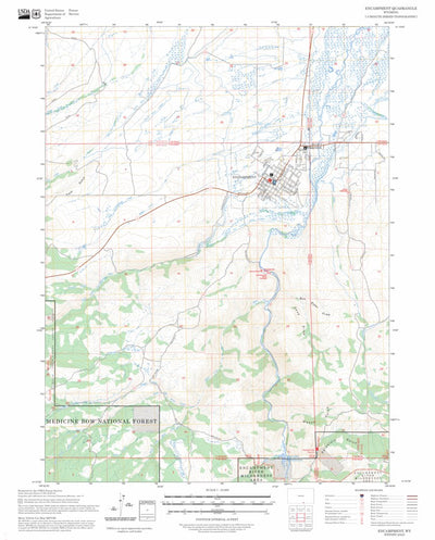 Encampment, WY FSTopo Preview 1