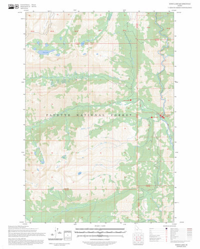 Enos Lake, ID FSTopo Preview 1