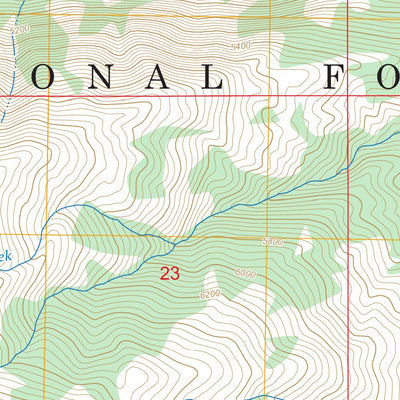 Enos Lake, ID FSTopo Preview 2