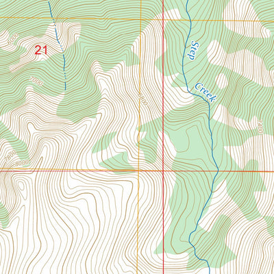 Enos Lake, ID FSTopo Preview 3