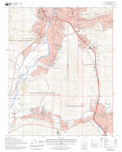 Espanola, NM FSTopo Preview 1