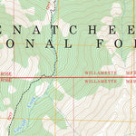 Enchantment Lakes, WA FSTopo Preview 2