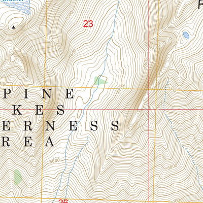 Enchantment Lakes, WA FSTopo Preview 3
