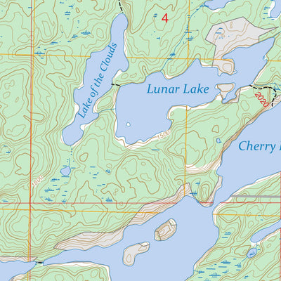 Ester Lake, MN-ON FSTopo Preview 3