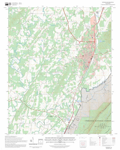 Etowah, TN FSTopo Preview 1