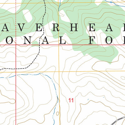 Eureka Basin, MT FSTopo Preview 2