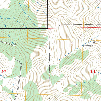 Evans Canyon, CA-NV FSTopo Preview 3