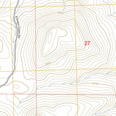 Everson Creek, MT FSTopo Preview 2
