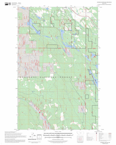 Eureka South, MT FSTopo Preview 1