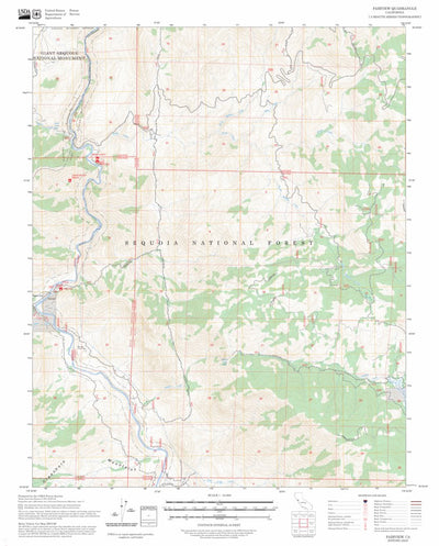 Fairview, CA FSTopo Preview 1