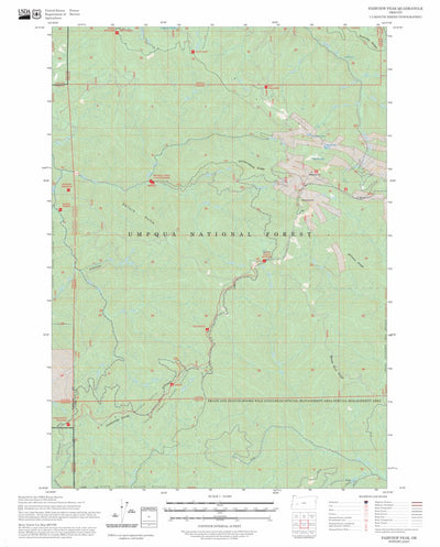Fairview Peak, OR FSTopo Preview 1