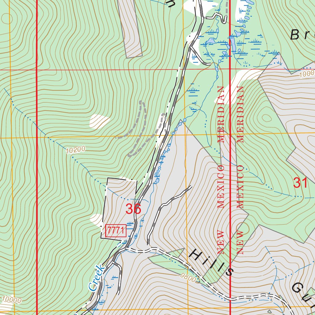 Fairview Peak, CO FSTopo Map by US Forest Service - Topo | Avenza Maps